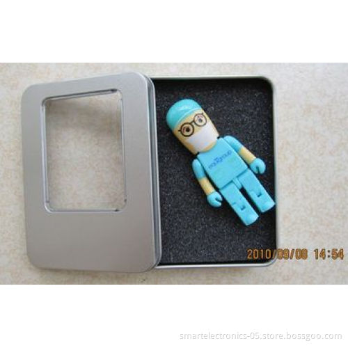 Doctor USB flash drives, 5-year warranty, free custom, printing, package, grade A, 64MB-128GB/gifts